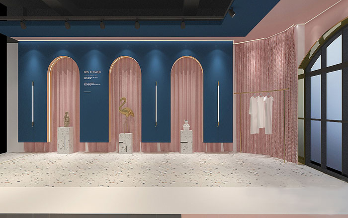 女服飾直播間設計-深圳展廳設計